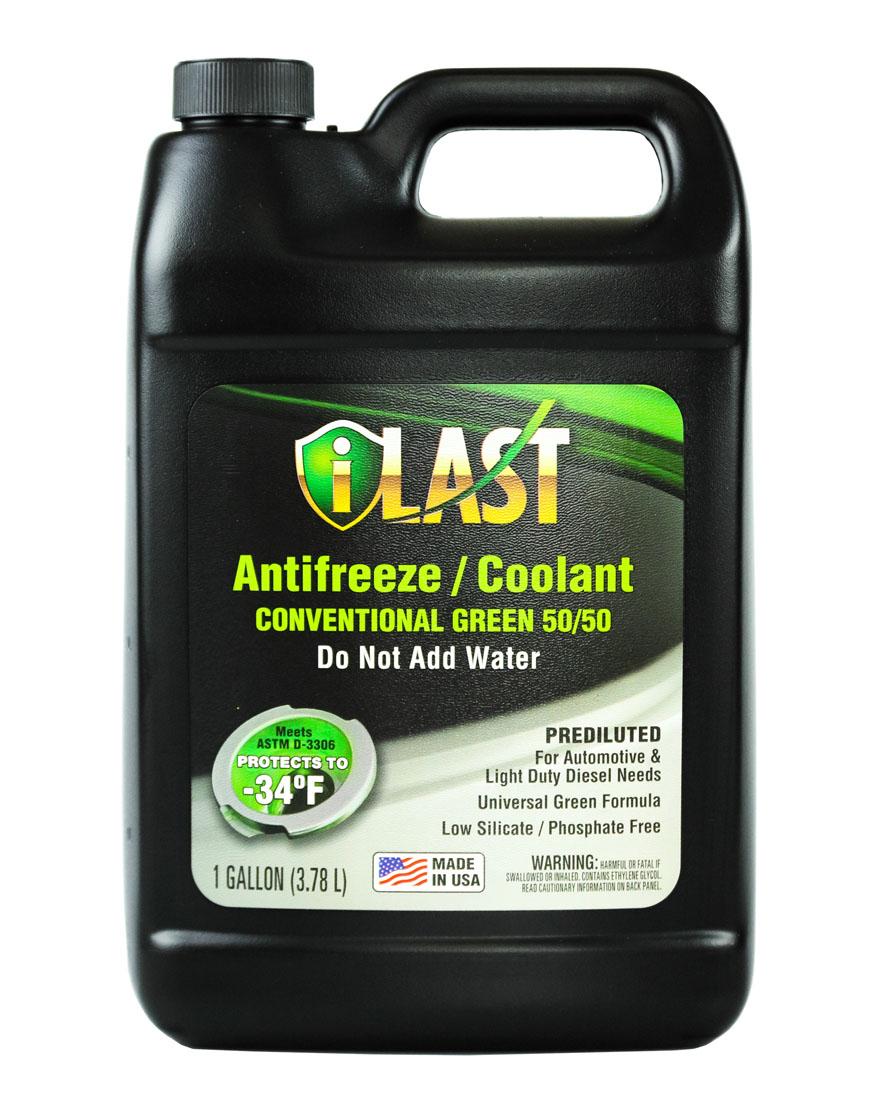 iLast  Conventional Antifreeze/Coolant 50/50 Green