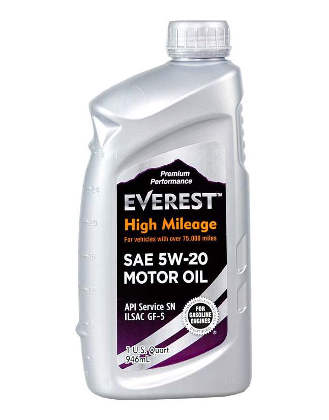 Everest 5W-20 Extreme Performance High Mileage