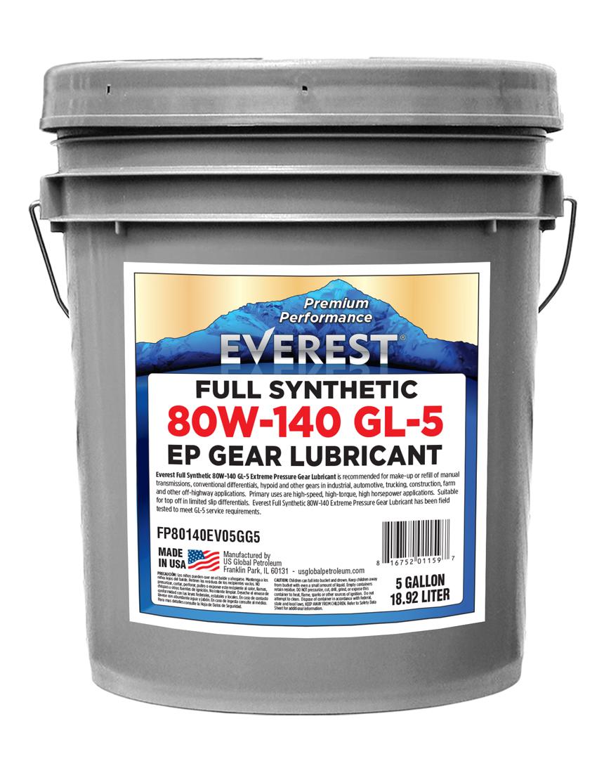 Everest 80W-140 GL-5 Gear Oil